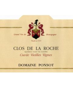 Domaine Ponsot Clos de la Roche Grand Cru Cuvee Vieilles Vignes 2013