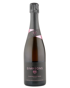 Simpsons Wine Estate Kent Canterbury Rose Sparkling Rose Brut 2021