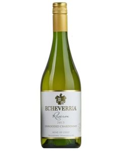Vina Echeverria Reserva Valle de Curico Unwooded Chardonnay 2023