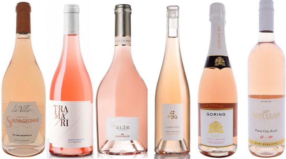 Selection of Rose Wines