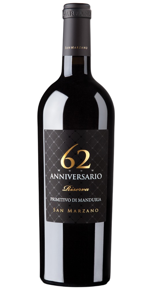 San Marzano 62 Anniversario Primitivo Manduria Riserva 2018